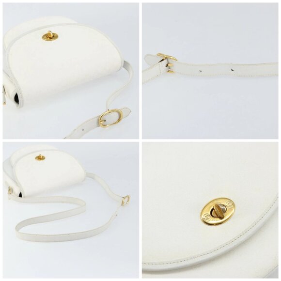 GUCCI Micro GG Supreme Shoulder Bag PVC White Gold 001 406 0259 Auth 146962 - Picture 16 of 16